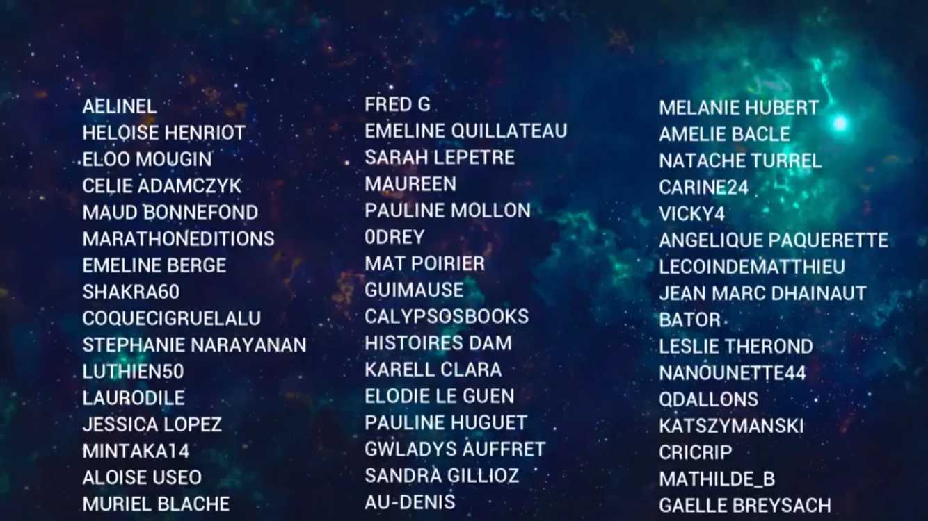 Remerciements Contributeurs